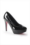 Black Patent Platform Heels