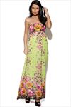 Floral Print Maxi Dress