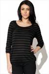Only Sheer Stripe Top