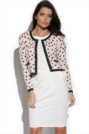 Vero Moda Hearts Cardigan