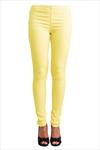 Pieces Foxy Light Yellow Leggings