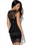 Peplum Lace Dress