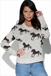 Knitted Horses Jumper