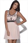 TFNC Embellished V Neck Dress