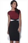 Vesper Ayla Colour Block Pencil Dress