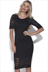 TFNC Lace Midi Bodycon Dress