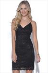 TFNC Shoe String Lace Bodycon Dress