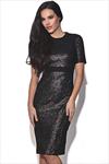 Vesper Zoe Sequin Bodycon Dress