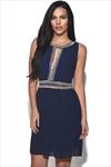 TFNC Denver Split Front Embellished Dress