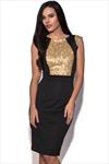 Little Mistress Sequin Embellished Dress