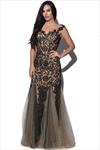 Luxe Collection Lace Embellished Gown