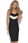 Vesper Two Tone Bodycon Dress