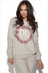 Delicious London Floral Logo Sweater