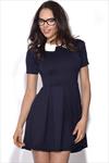 Peter Pan Collar Skater Dress