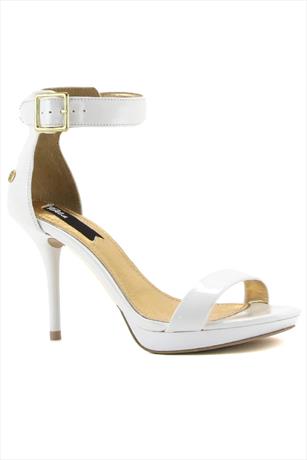 White Strappy Sandals